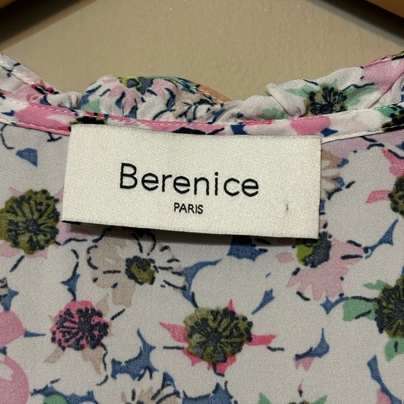 BERENICE PARIS Reece Dress Venice Beach, Boho Floral Wrap Maxi Hi-Low - Picture 5 of 14